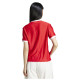 Adidas Γυναικεία κοντομάνικη μπλούζα Adicolor 3-Stripes Pinstripe Tee